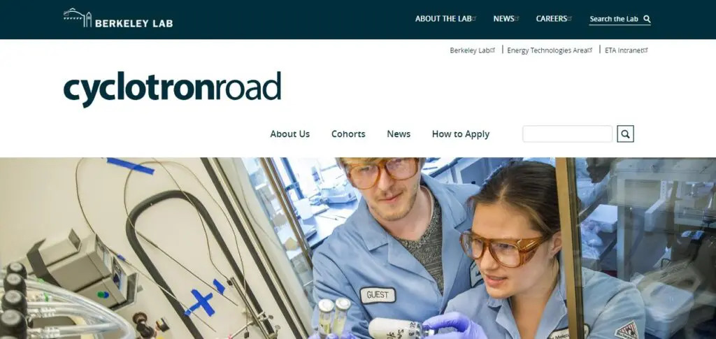 Cyclotron Road Homepage
