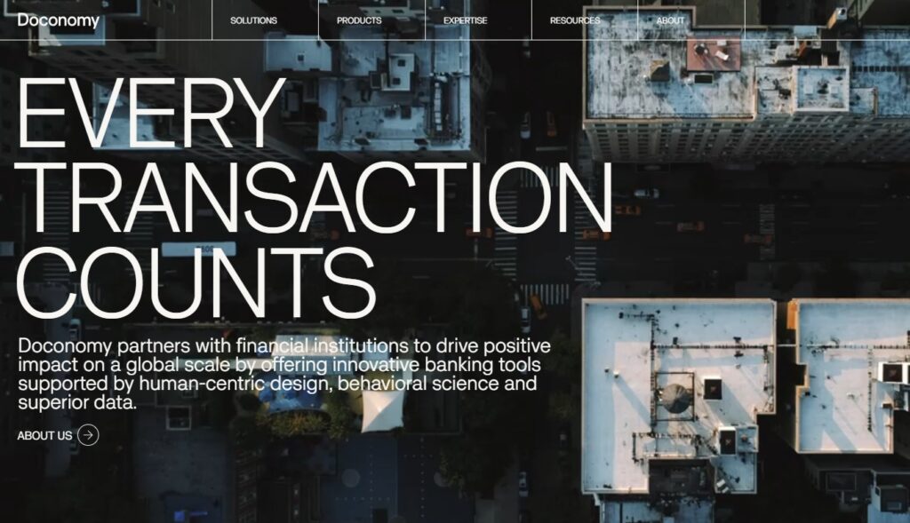 Doconomy Homepage