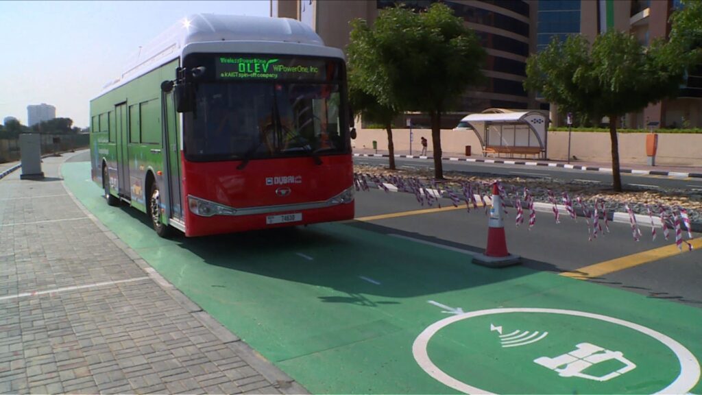 EV Roads Charging Project Dubai