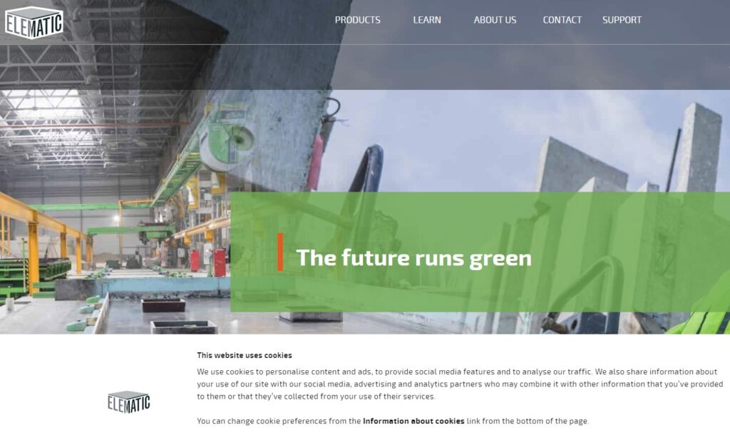 Elematic Homepage