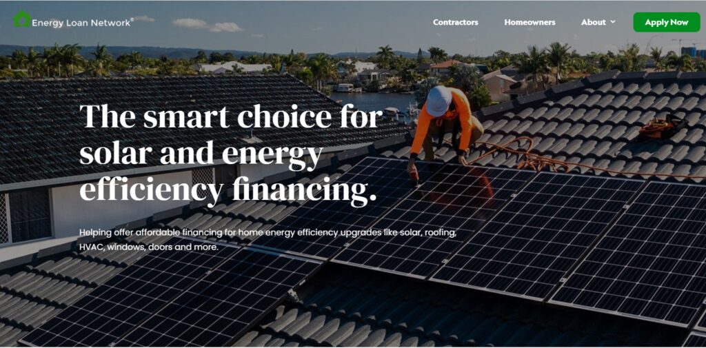 Energy Loan Network Homepage