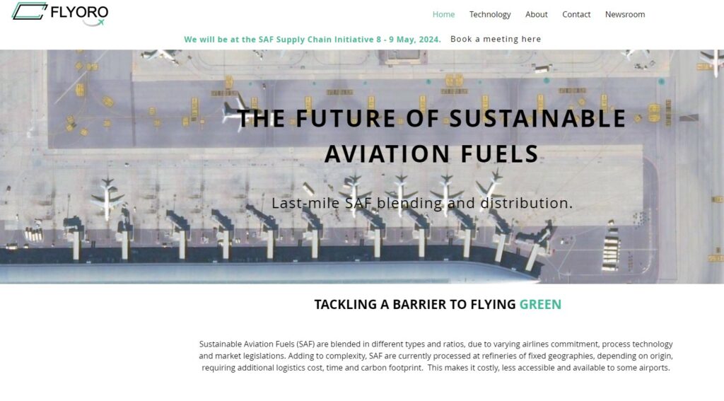 FLYORO Homepage