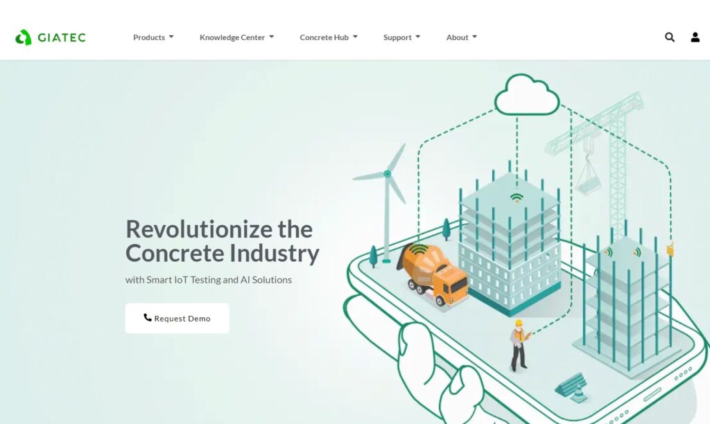 Giatec Homepage