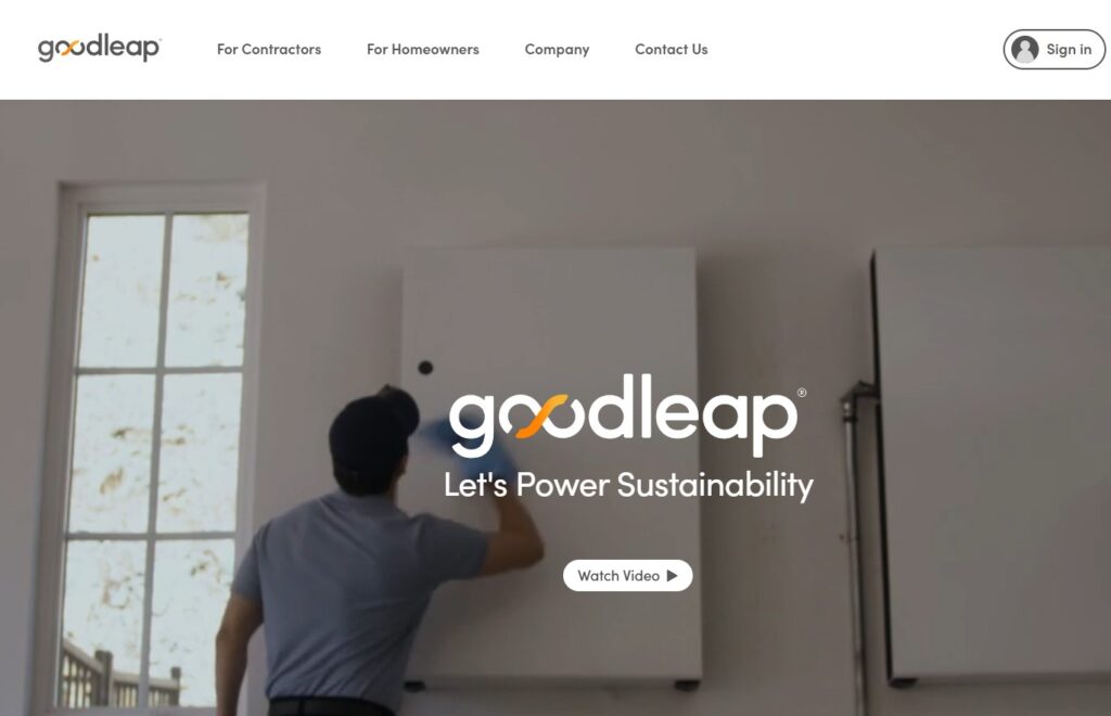 Goodleap Homepage