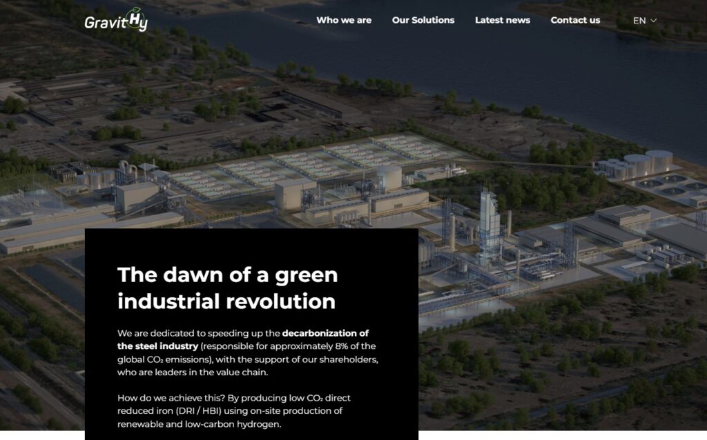Gravithy Homepage