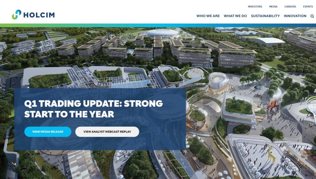 Holcim Homepage