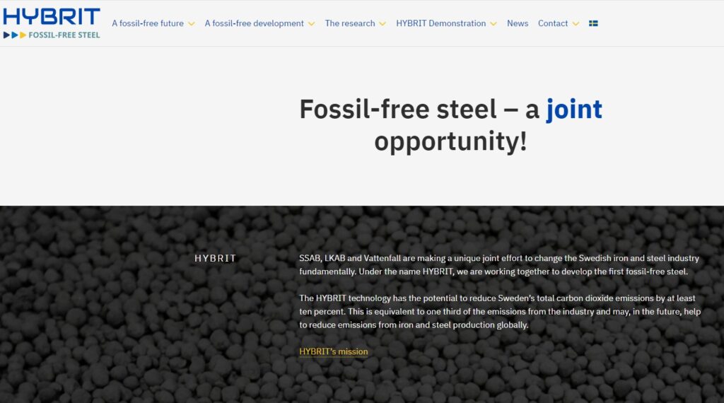 Hybrit Homepage