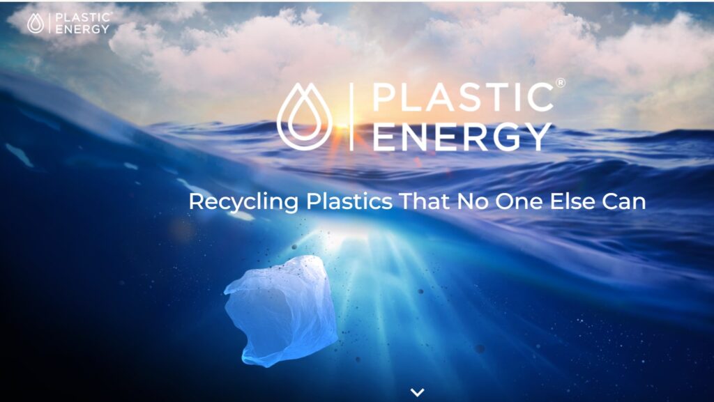 Plastic Energy Homepage
