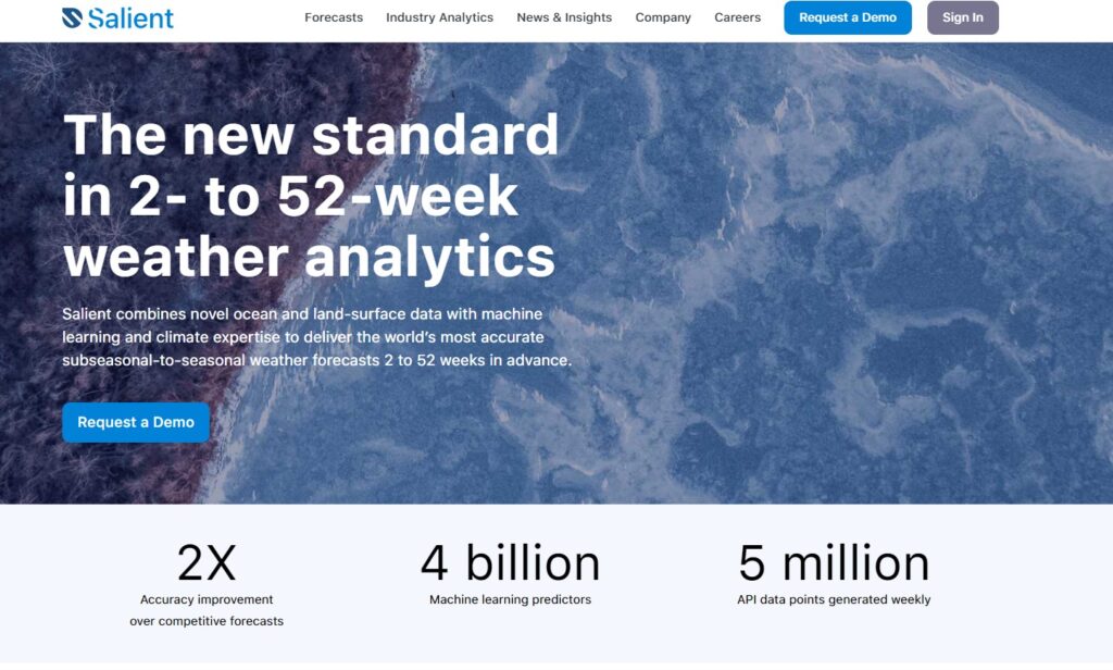 Salient Homepage