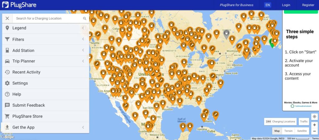 PlugShare Homepage