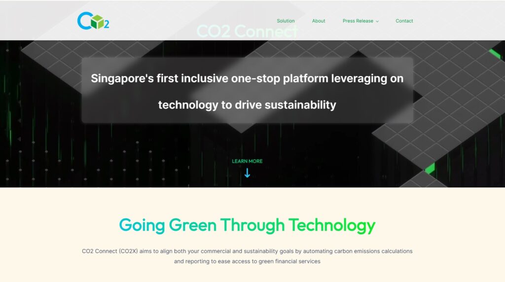 CO2 Connect (CO2X) Homepage