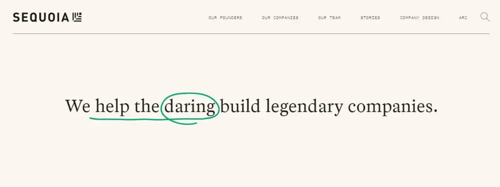 Sequoia Capital Homepage