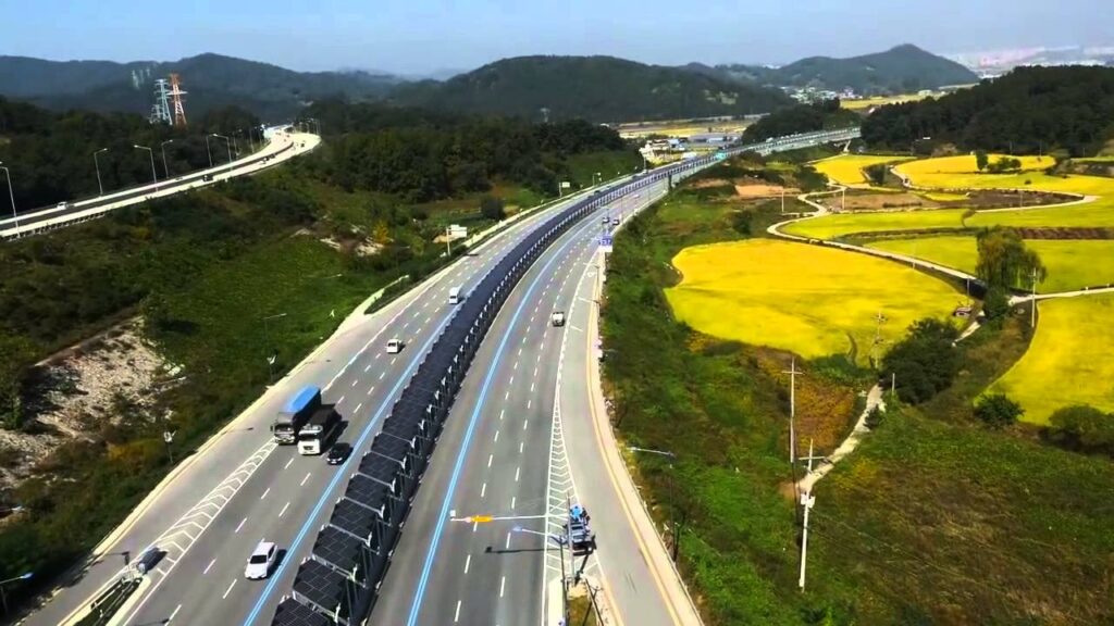 South Korea, Solar Panelled Highway