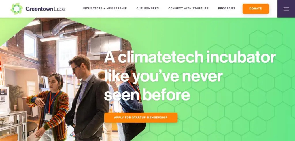 Greentown Labs Homepage