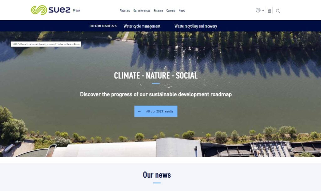 Suez Homepage