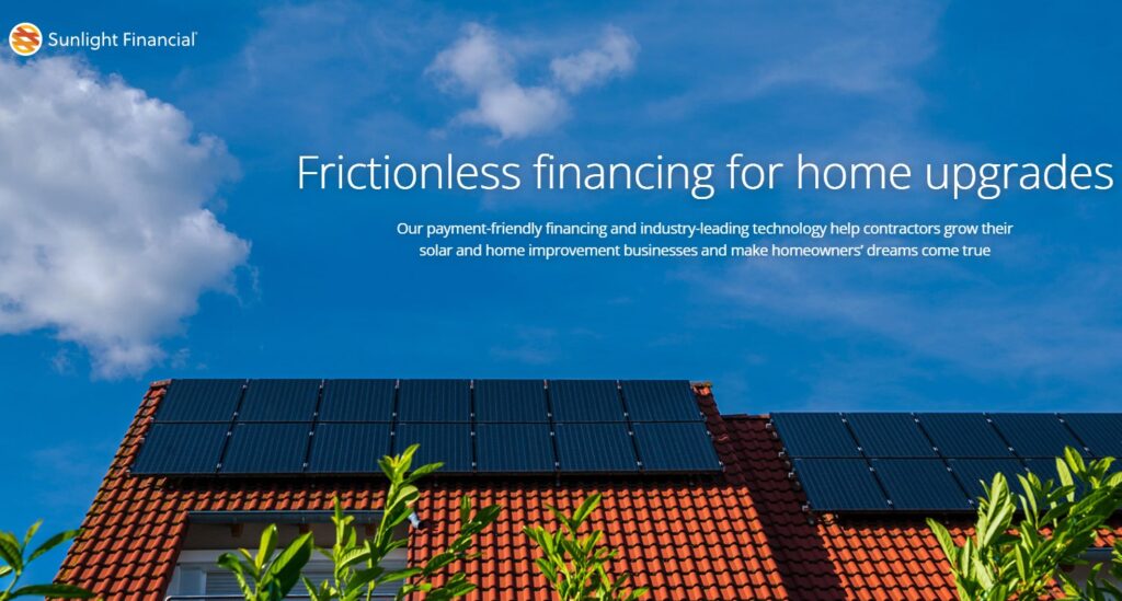 Sunlight Financial Homepage