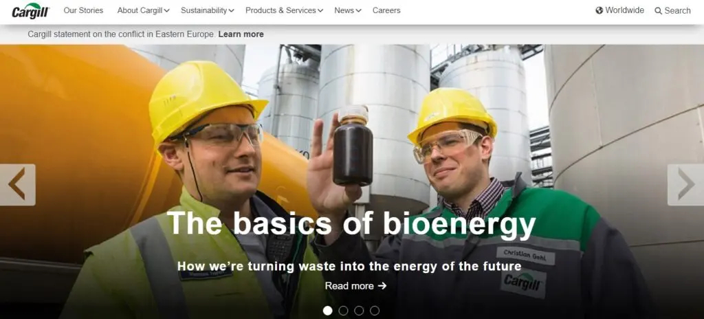 Cargill Homepage
