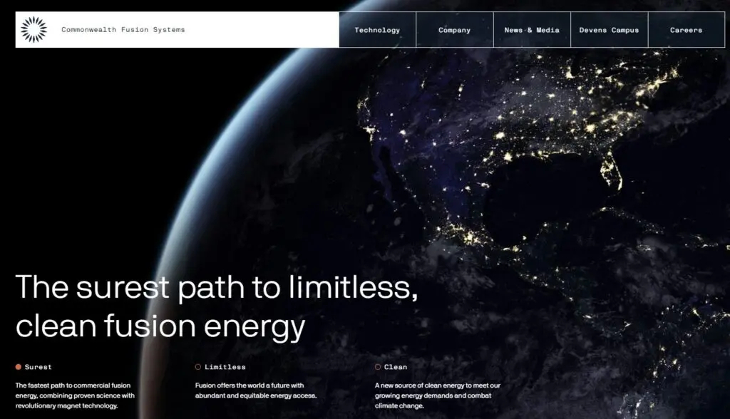 commonwealth_fusion_systems_homepage