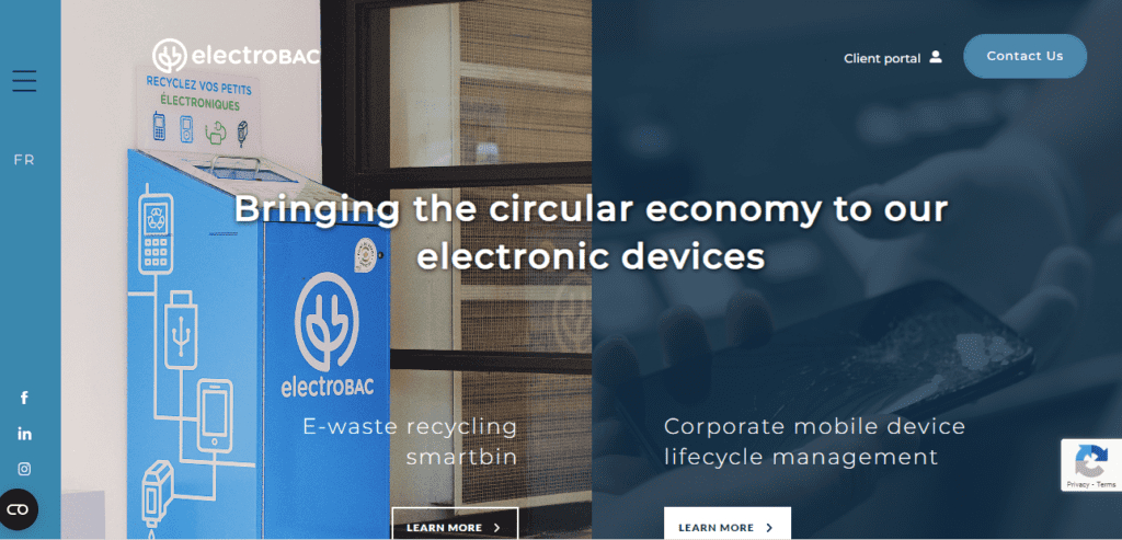Electrobac Homepage