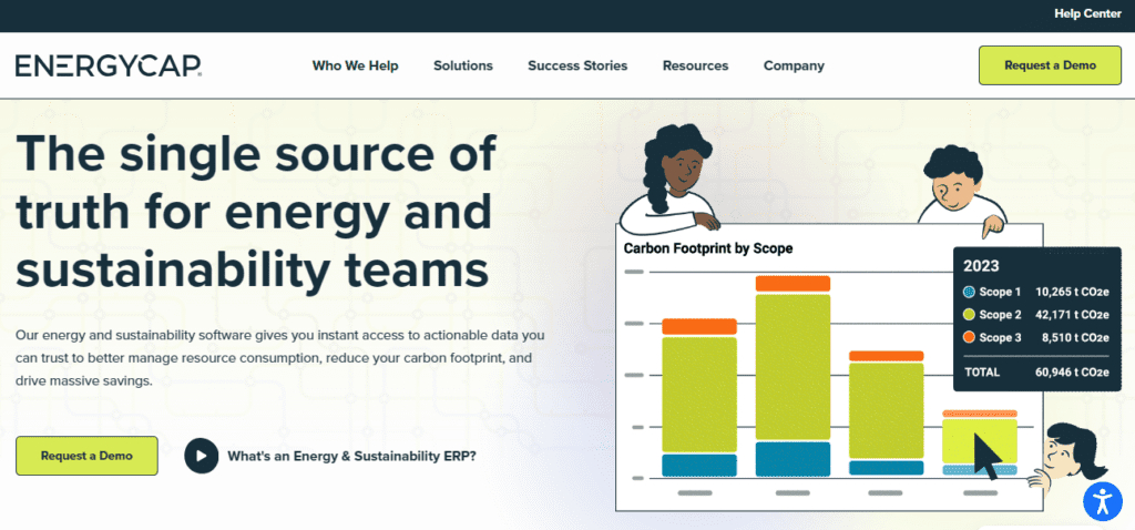 EnergyCAP UtilityManagement Homepage