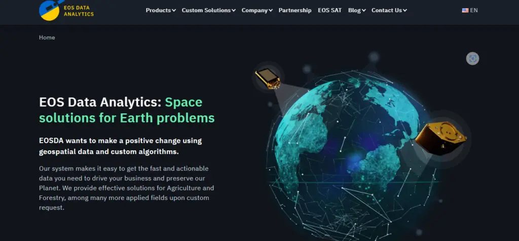 EOS Data Homepage