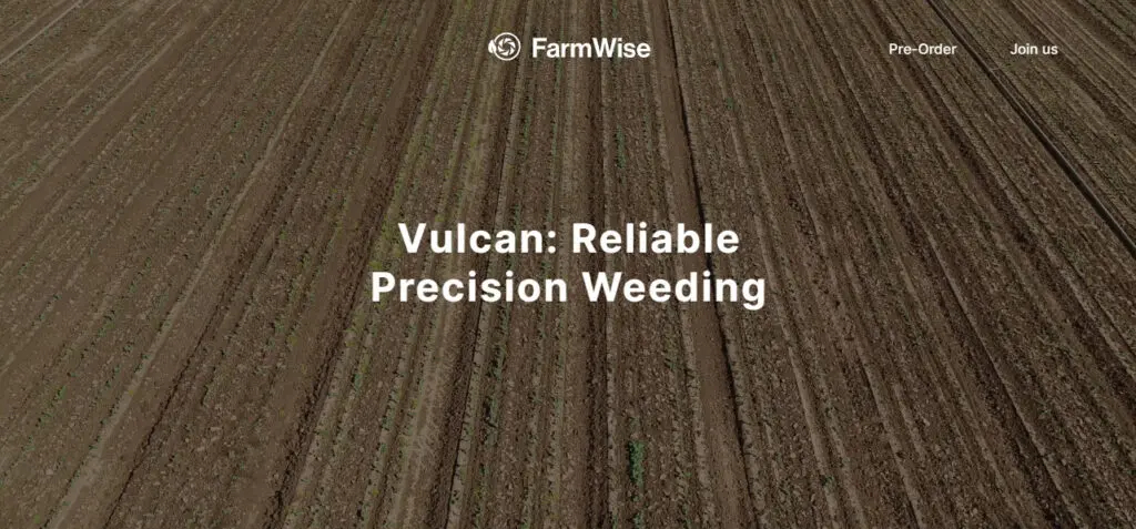 FarmWise Homepage