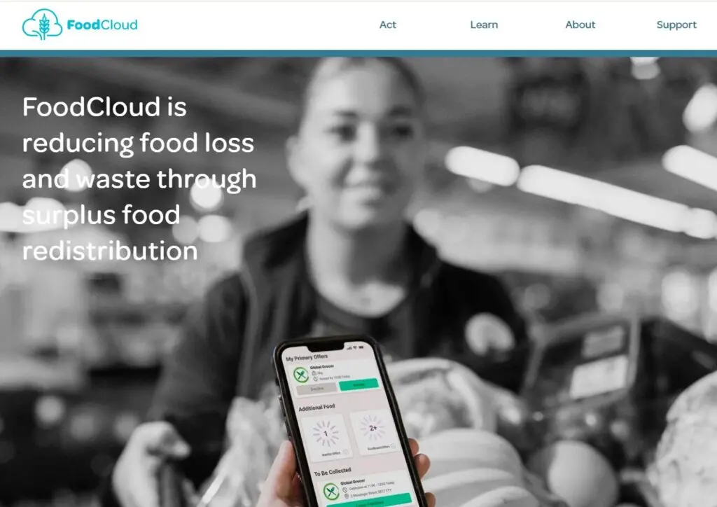 Food Cloud Homepage