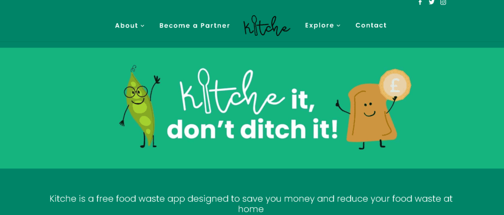 Kitche Food Homepage