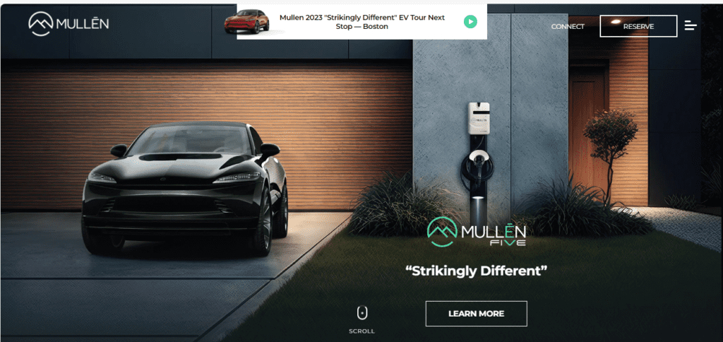 Mullen Automotive logo