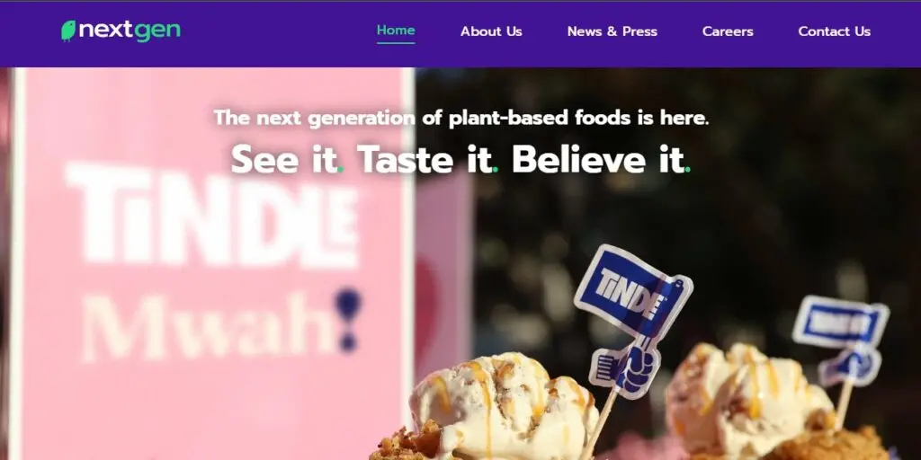 Next-Gen Foods Homepage