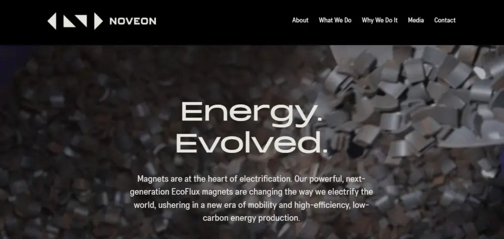 Noveon Homepage