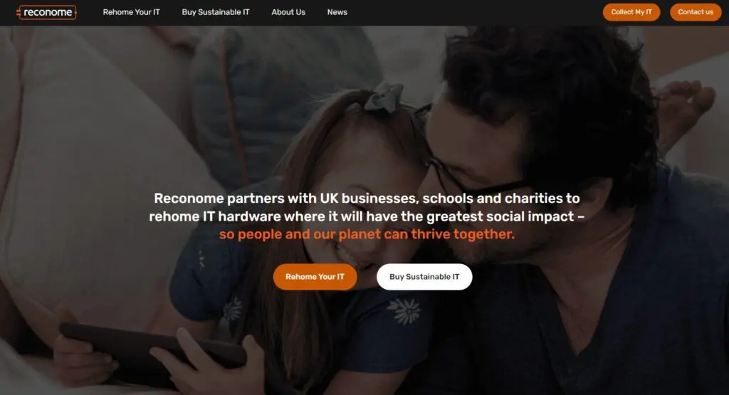 Reconome Homepage