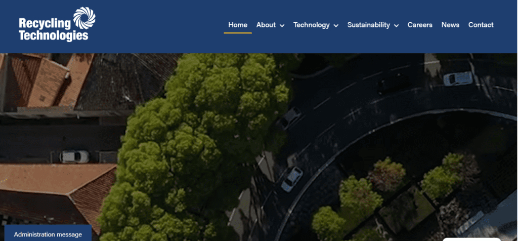Recycling Technologies Limited Homepage