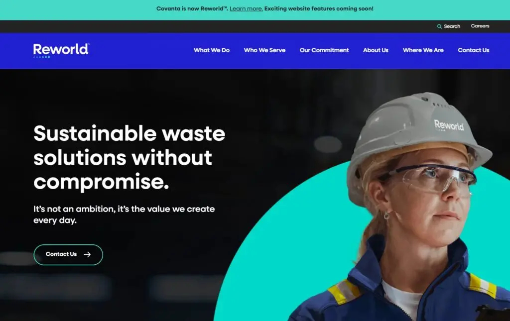 ReWorld Homepage
