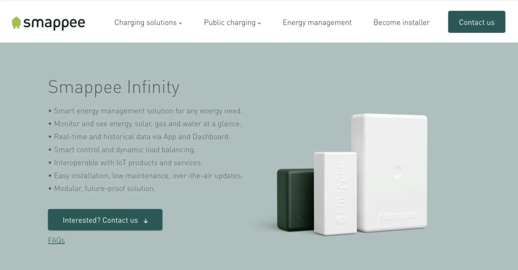 Smappee Homepage