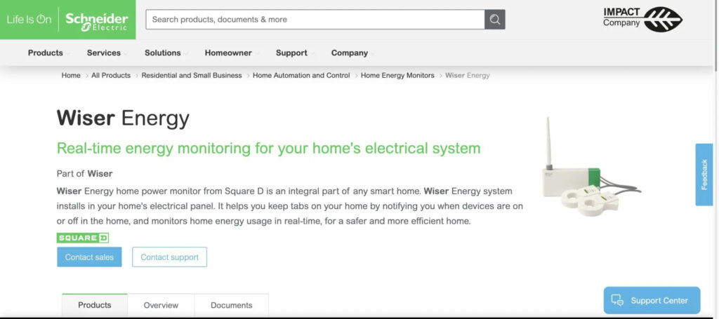 Schneider Electric Homepage
