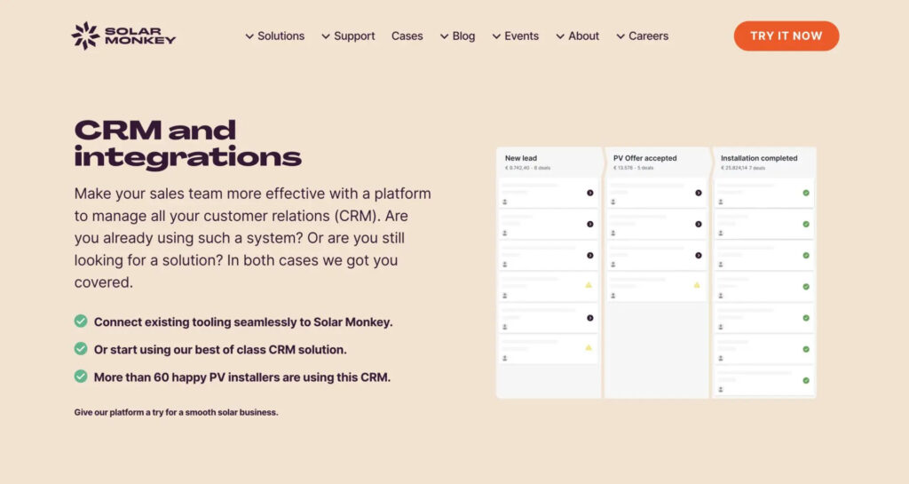 Solar Monkey Homepage
