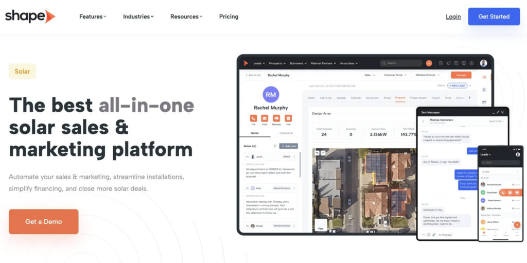 Set Shape Homepage