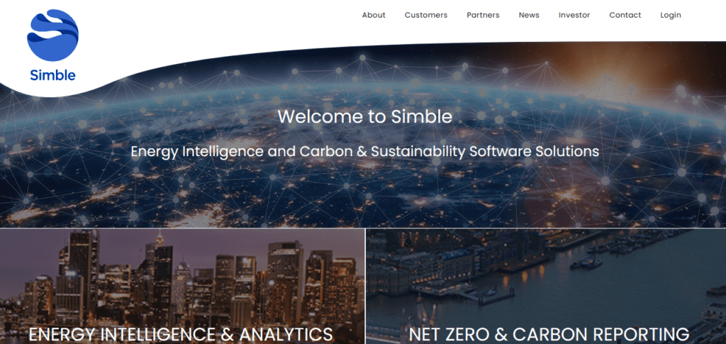 Simble Homepage