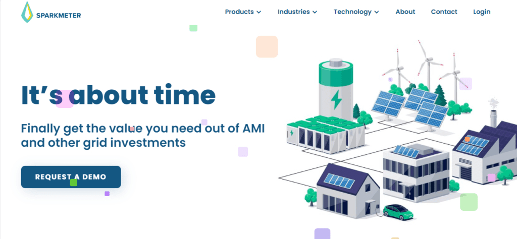 SparkMeter Homepage