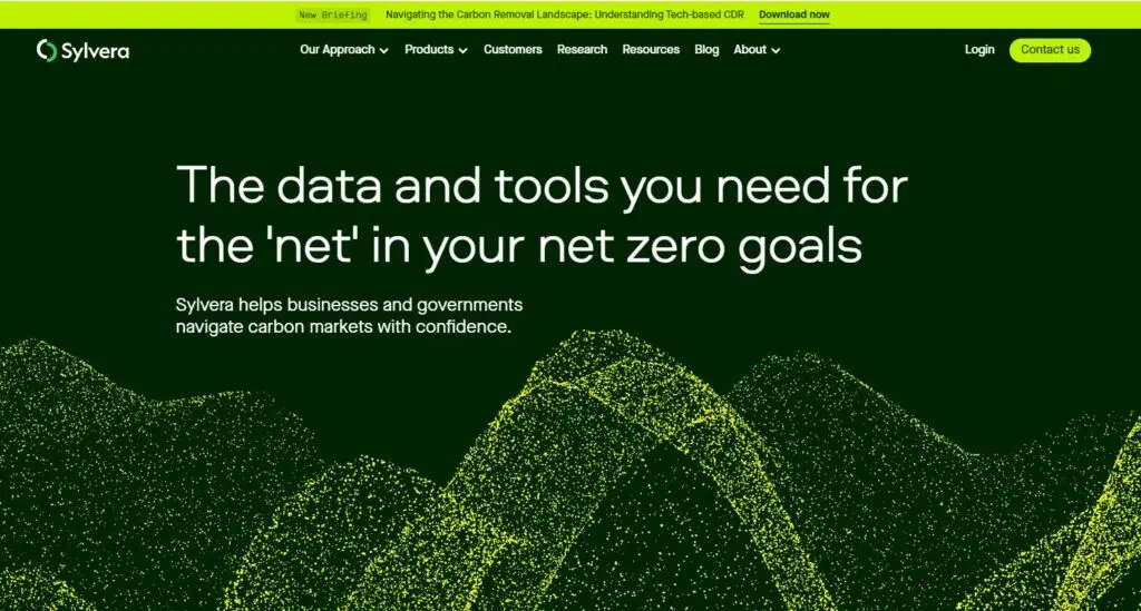 Sylvera Homepage