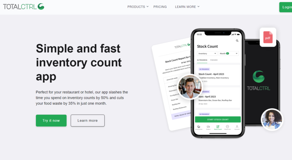 TotalCtrl Homepage