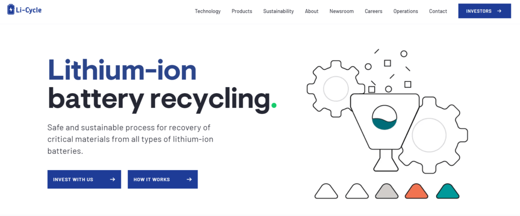 Li-cycle Homepage