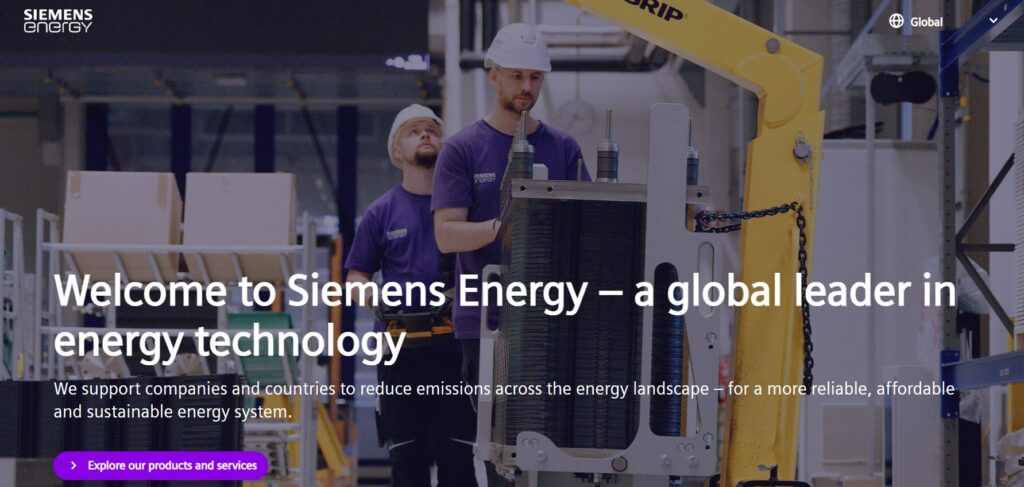 Siemens Energy Homepage