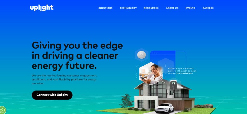 Upllight Homepage