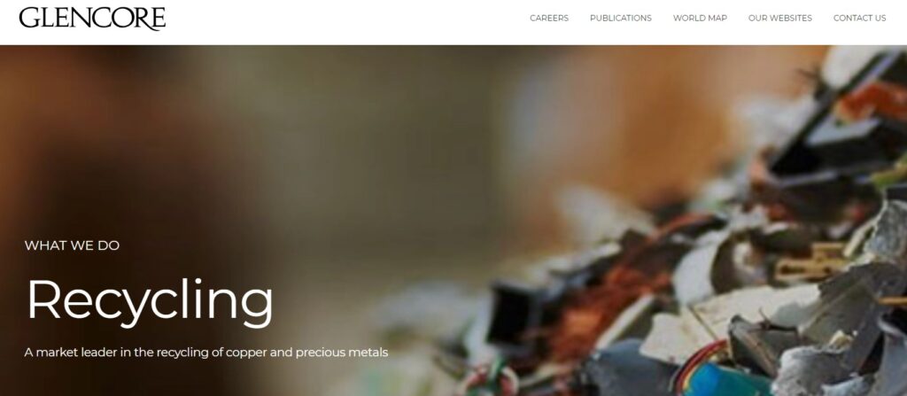 glencore homepage
