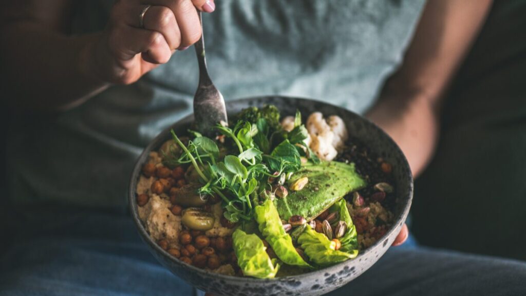 bowl of plant based food