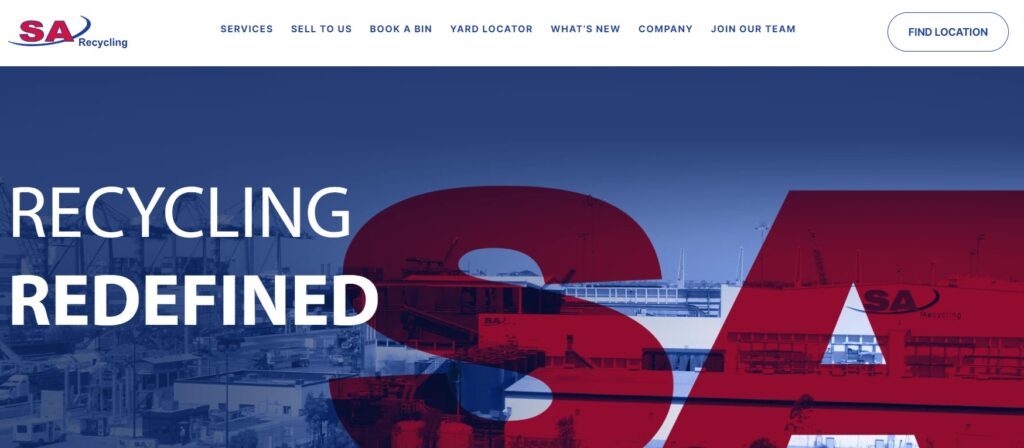 sa recycling homepage