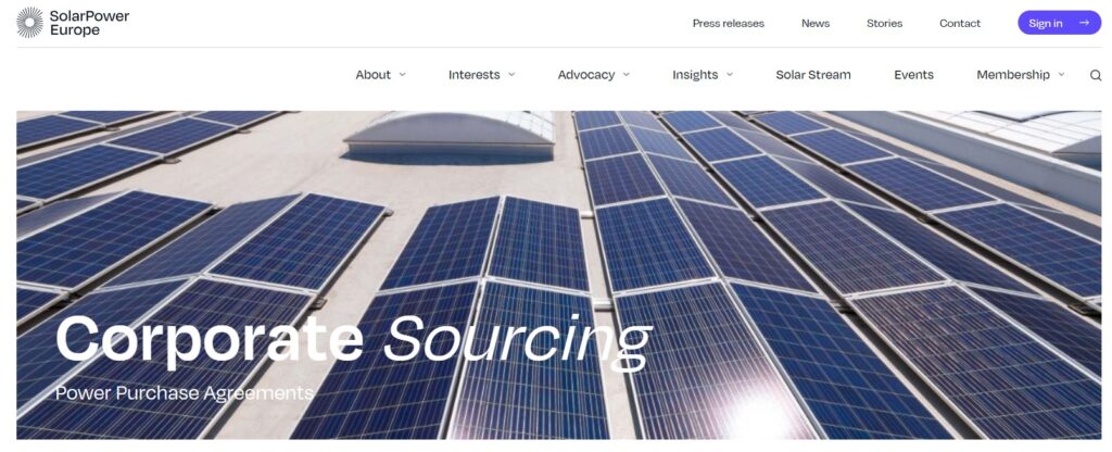 solarpower-europe-renewable-energy-sourcing-screenshot