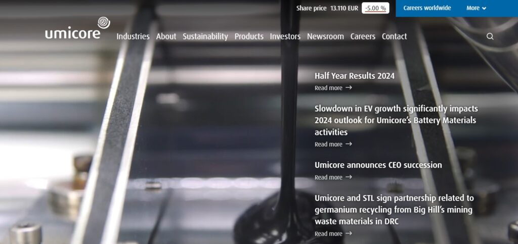 umicore homepage